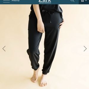 Lark Womens Jersey Jogger - Black - XXL